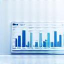 Ícone de painel de controle com gráficos e dados, representando Business Intelligence.